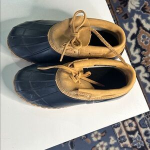 Cabela's Blue and Tan Winter & Rain Boots,woman’s 6